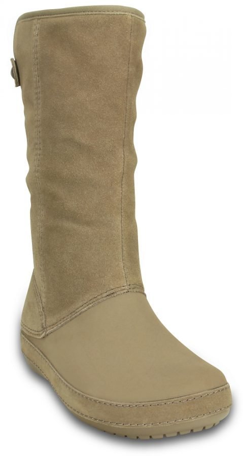 berryessa tall suede boot crocs